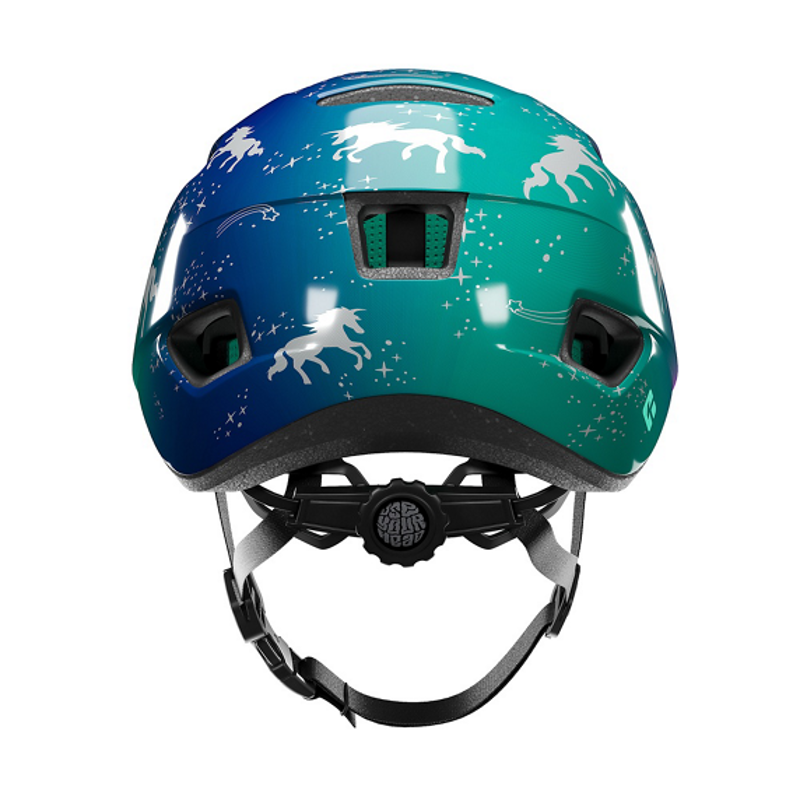 Lazer Nutz Kids Helmet KinetiCore Unicorn Sparkle pur/grn-4